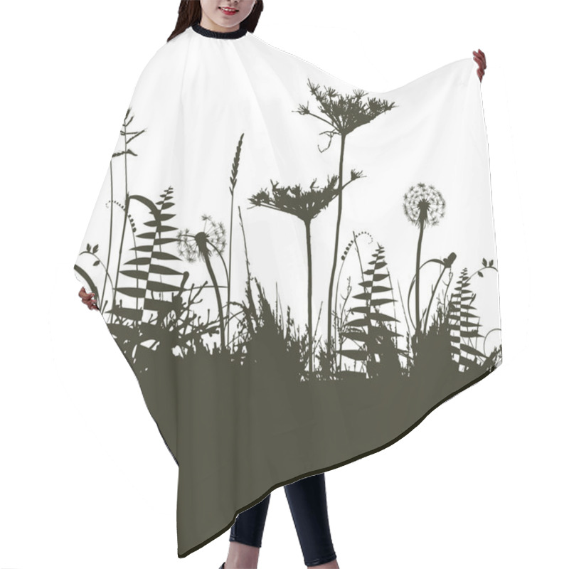 Personality  Collection For Designers, Plant Vector Hair Cutting Cape