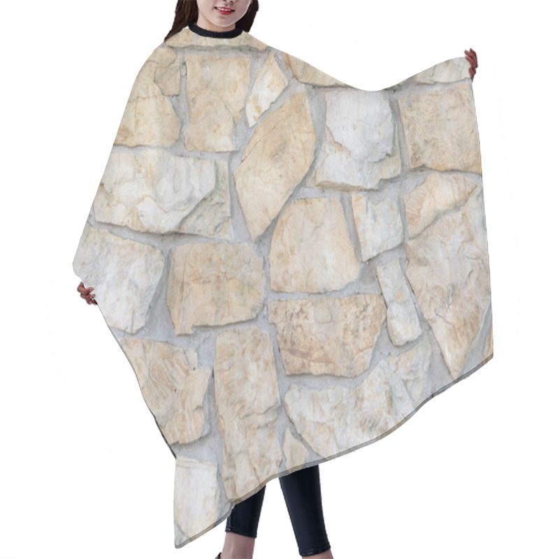 Personality  Old Castle Wall. Stone Wall Hair Cutting Cape