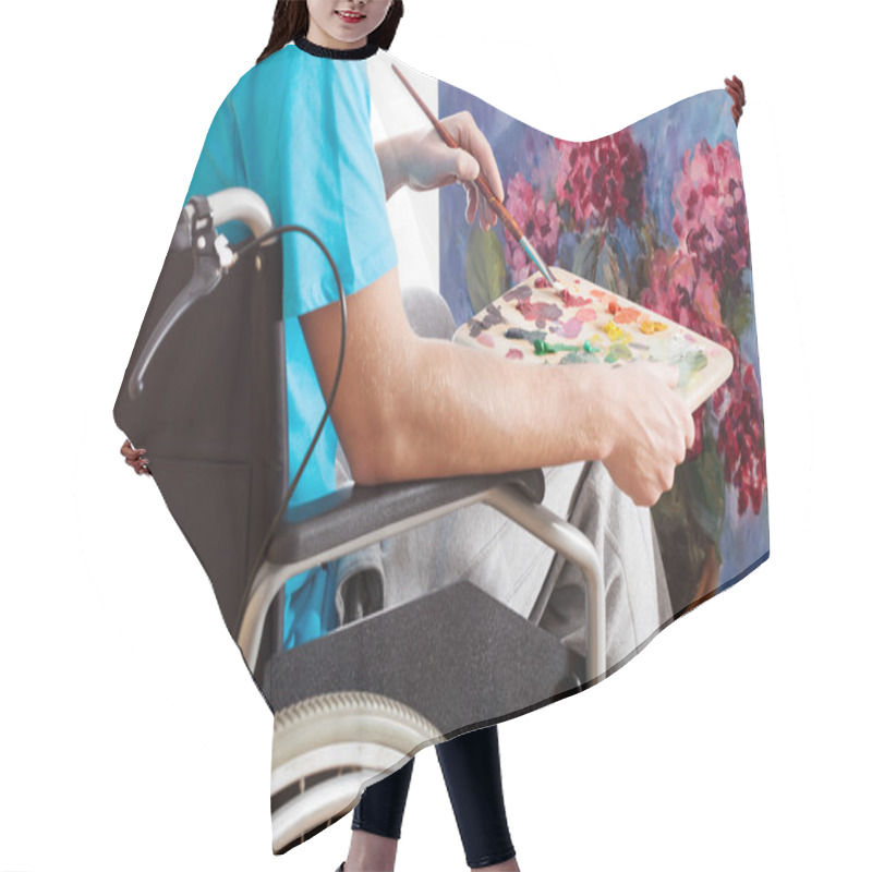 Personality  Painting A Picture Hair Cutting Cape