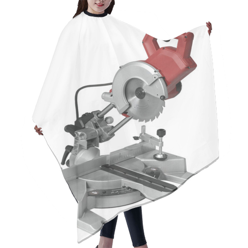 Personality  Circular Saw Hair Cutting Cape