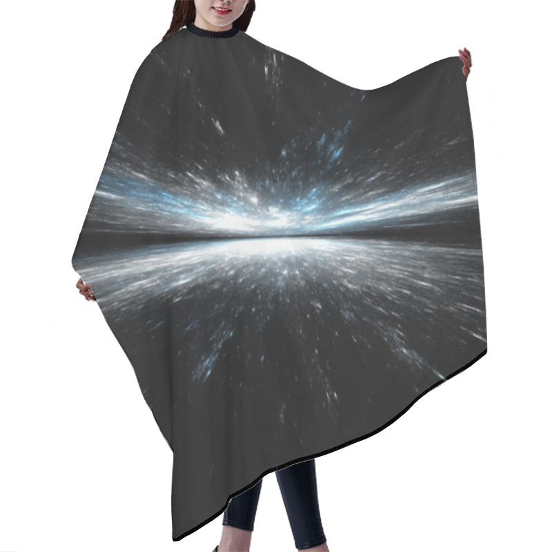 Personality  Abstract Horizon Hair Cutting Cape