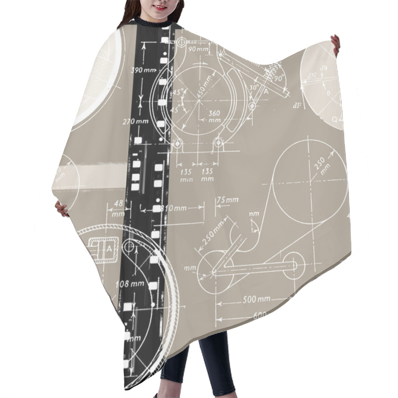 Personality  Mathematical Background Hair Cutting Cape