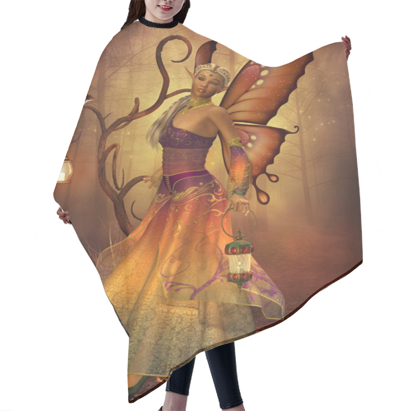 Personality  Fairy Lilith Hair Cutting Cape