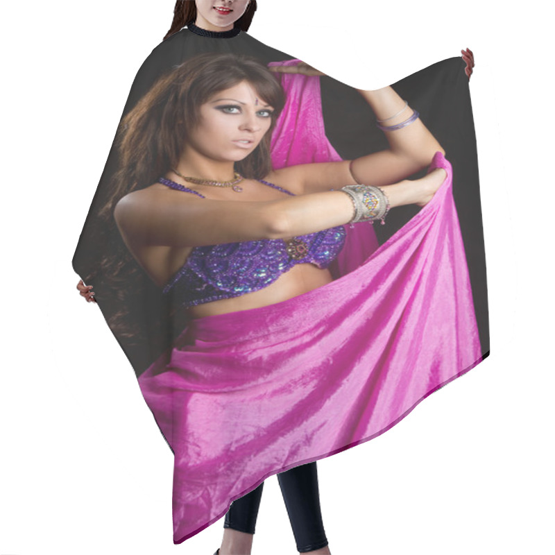 Personality  Belly Dancer Hair Cutting Cape