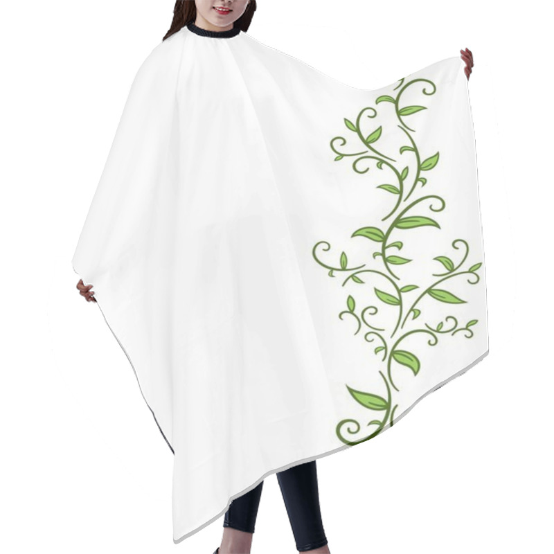 Personality  Tribal Vine With Leaves Hair Cutting Cape