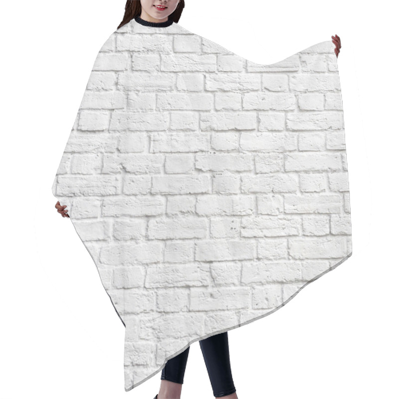 Personality  White Brick Wall Hair Cutting Cape