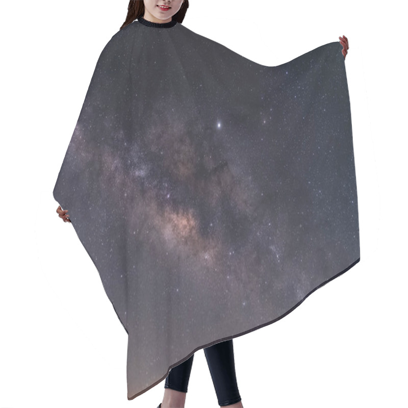 Personality  Beautiful Night Sky Of Milky Way Galaxy For Background. Hair Cutting Cape