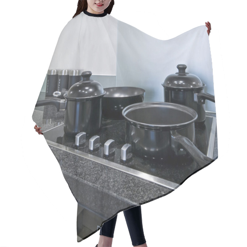 Personality  Electric Hob Hair Cutting Cape