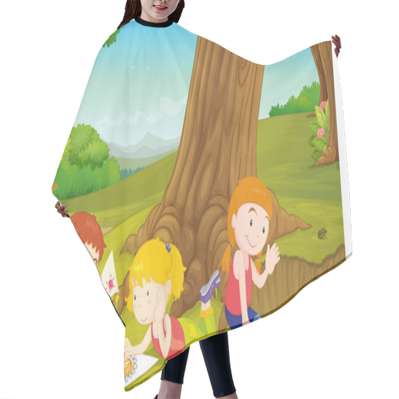 Personality  Kids Hair Cutting Cape