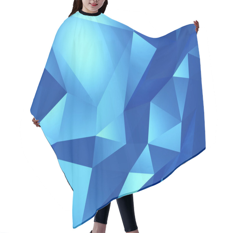 Personality  Polygonal Design Hair Cutting Cape