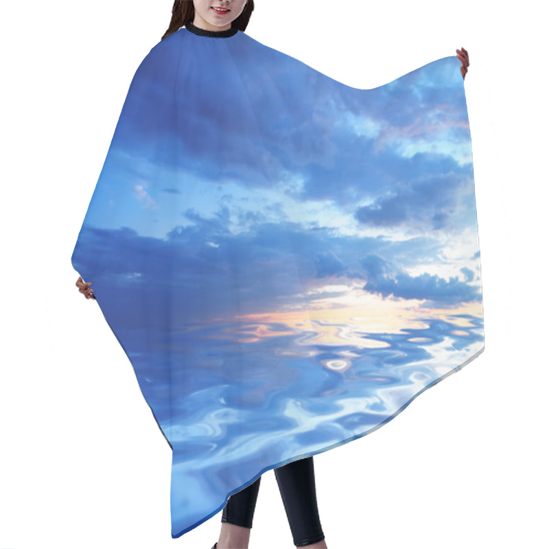 Personality  Amazing Sky Hair Cutting Cape