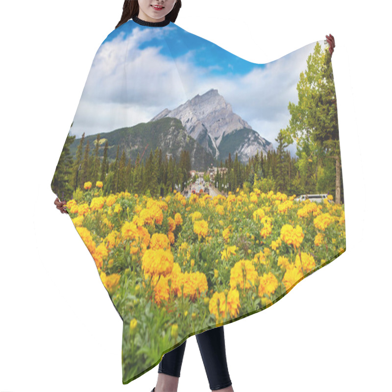 Personality  Banff Town In Banff National Park, Canada Hair Cutting Cape