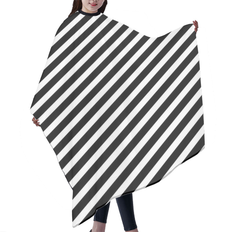 Personality  Lines, Stripes Grid, Mesh Pattern, Texture. Seamlessly Repeatable Hair Cutting Cape