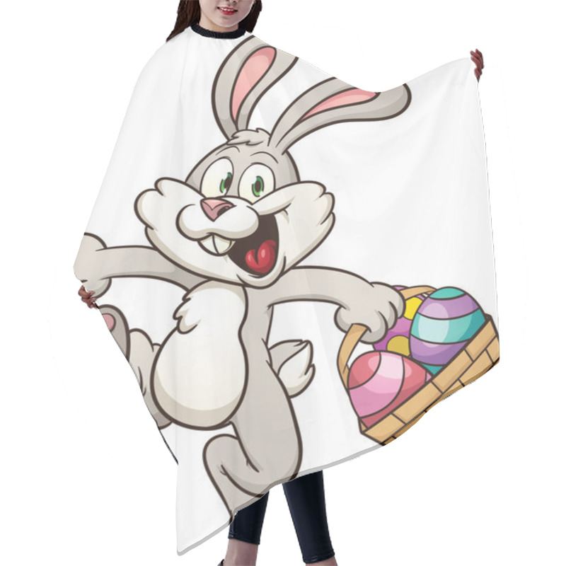 Personality  Easter Bunny Hair Cutting Cape