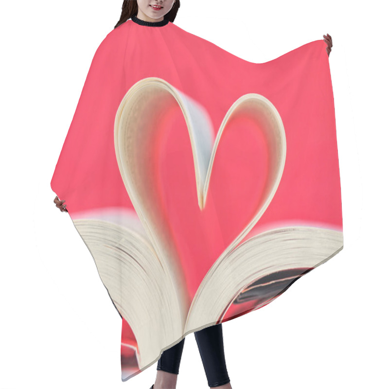 Personality  Book Heart Hair Cutting Cape