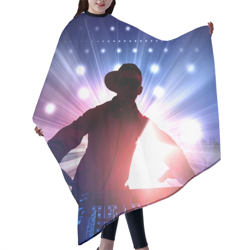 Personality  Dj And Mixer Hair Cutting Cape