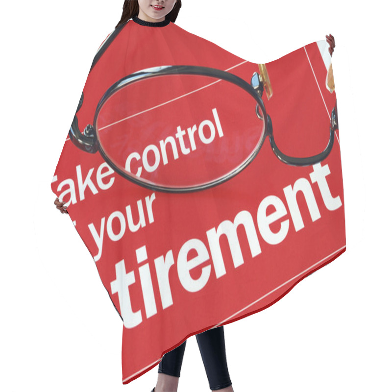 Personality  Take Control Of Your Retirement Hair Cutting Cape