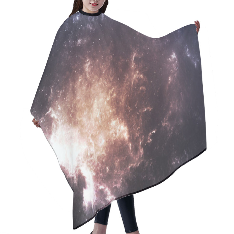 Personality  Infinite Space Background With Nebulas And Stars. This Image Elements Furnished By NASA Hair Cutting Cape