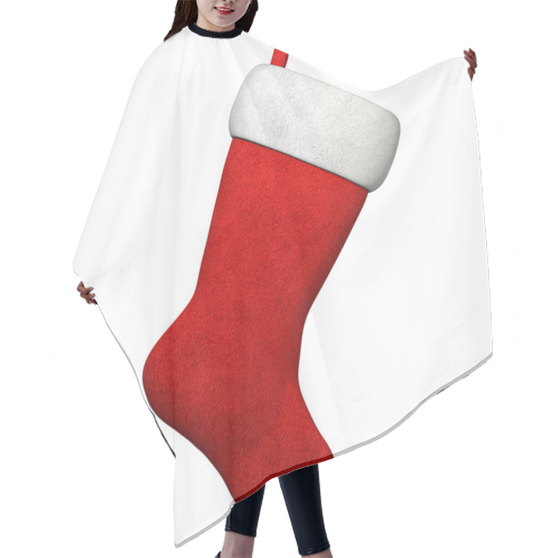 Personality  Christmas Stocking Hair Cutting Cape