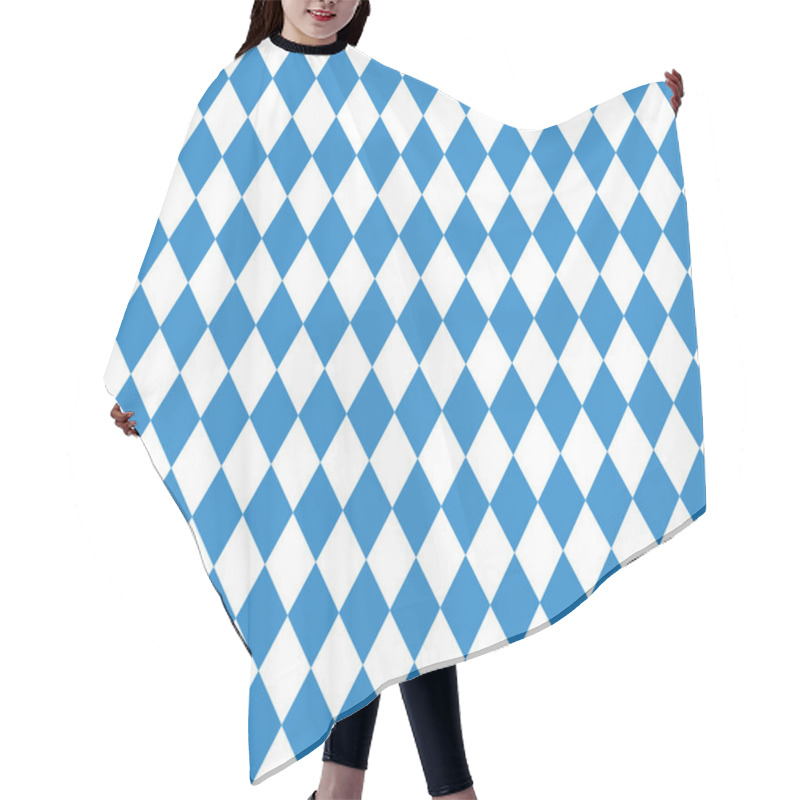 Personality  Oktoberfest Checkered Background Hair Cutting Cape