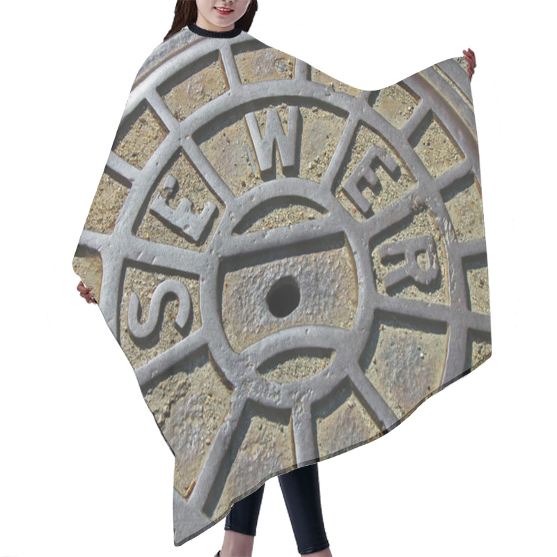 Personality  Metal Sewer Manhole, Industry Details. Hair Cutting Cape