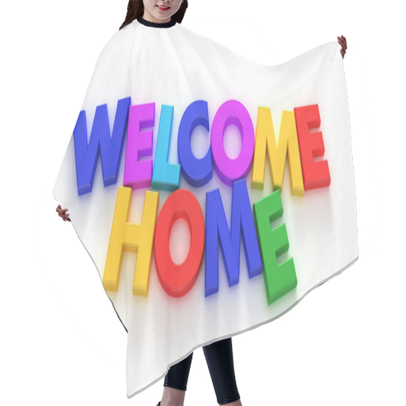 Personality  Welcome Home Hair Cutting Cape