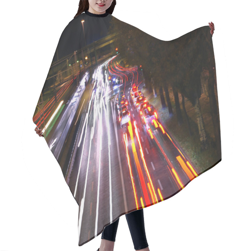 Personality  Traffic Lights Hair Cutting Cape