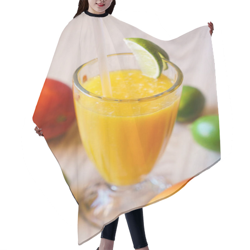 Personality  Delicious Mango Fresh Hair Cutting Cape