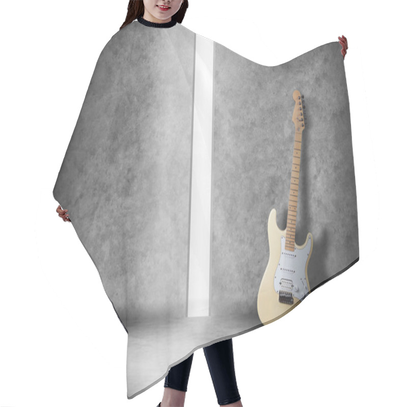 Personality  Guitar In The Room Hair Cutting Cape