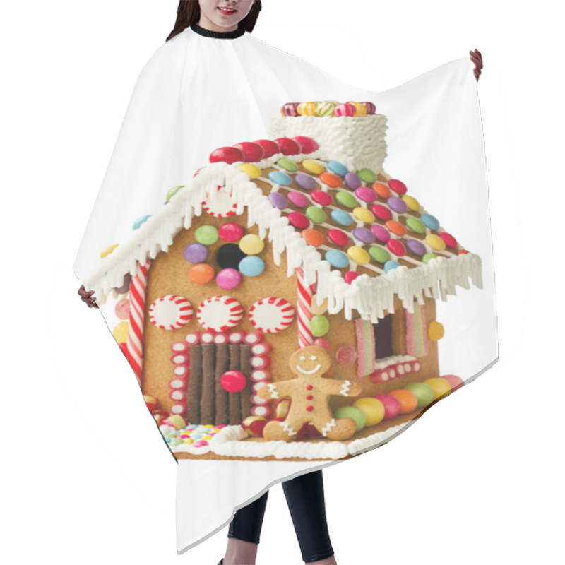 Personality  Gingerbread House Hair Cutting Cape