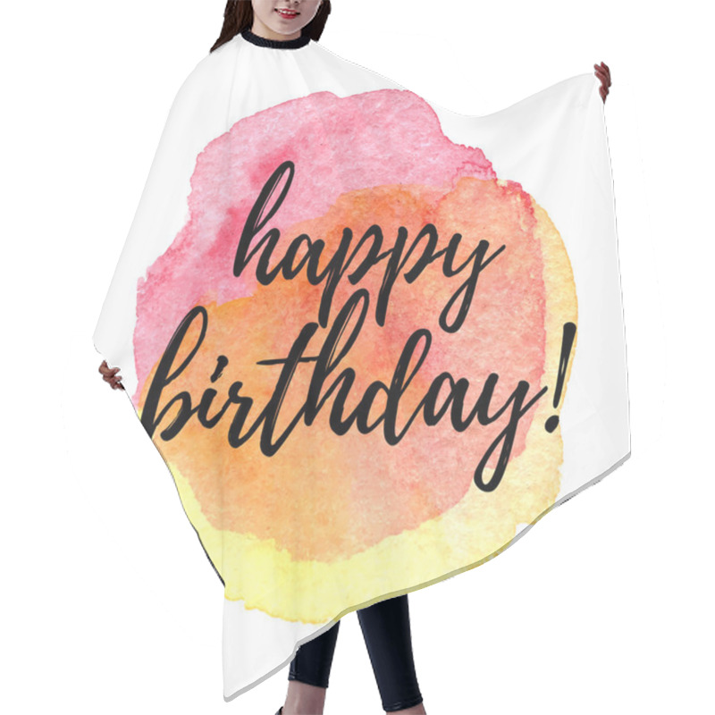 Personality  Happy Birthday Greeting Card  Hair Cutting Cape