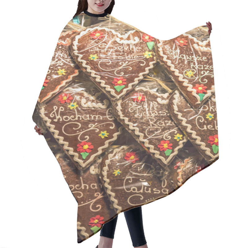 Personality  Handmade Gingerbread Cookies - Traditional Christmas Gift Hair Cutting Cape