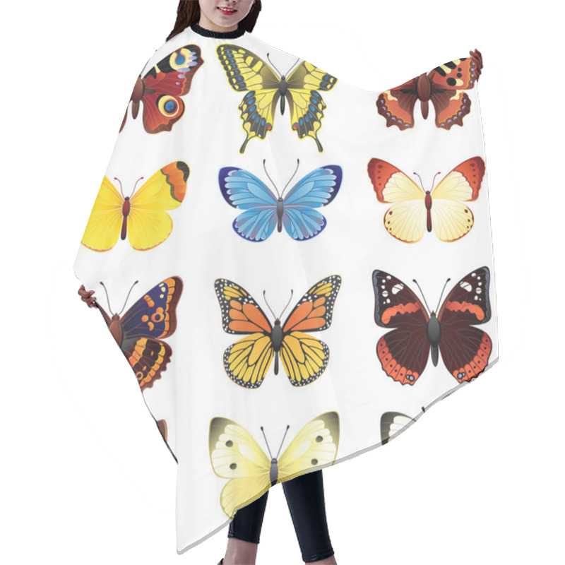 Personality  Butterfly Set Hair Cutting Cape