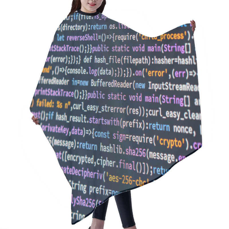 Personality  Error.Image Displays A Highlighted Code Snippet Written In C, Showcasing Functions, Loops, And Conditional Statements The Code Appears To Handle Inputoutput, File Management, And Data Manipulation Hair Cutting Cape