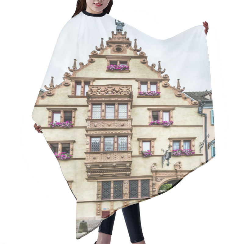 Personality  Maison Des Tetes Medieval House In The City Of Colmar Along The  Hair Cutting Cape