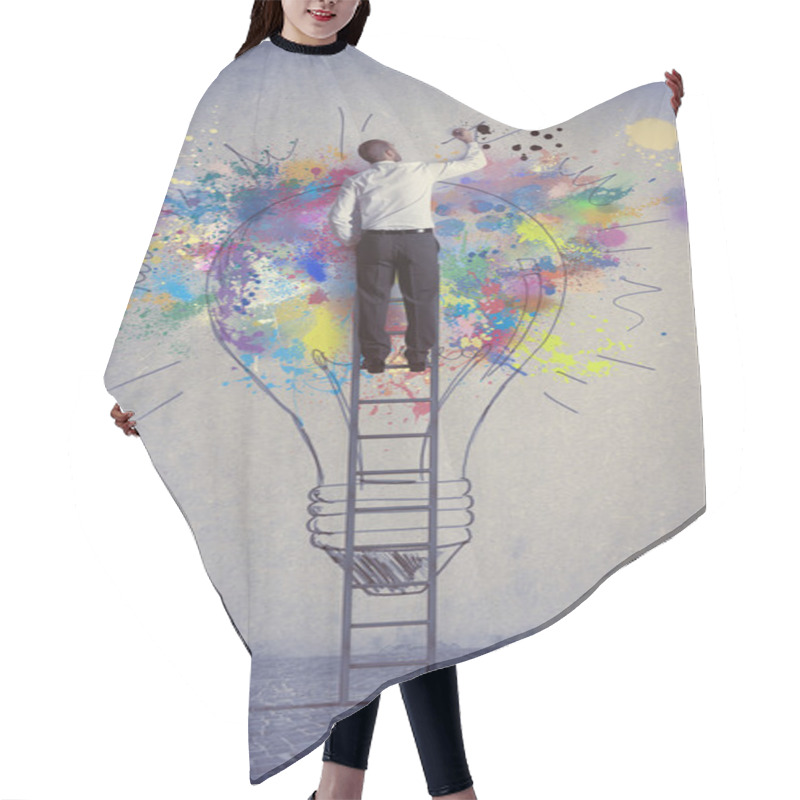 Personality  Creative Business Idea Hair Cutting Cape