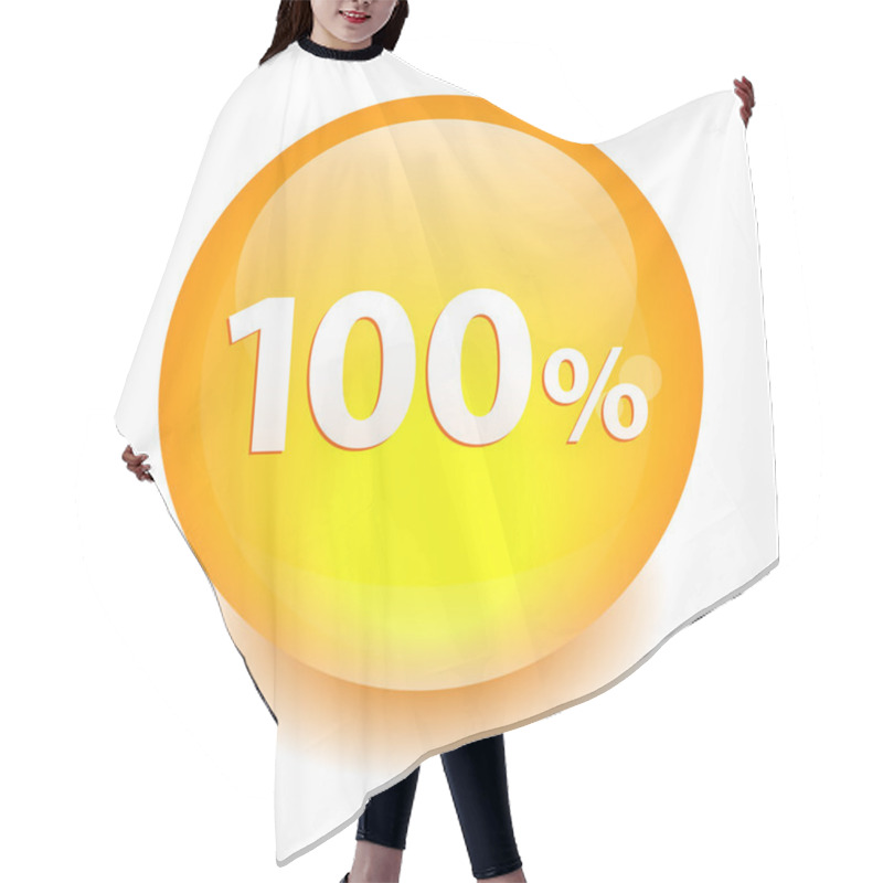 Personality  Bouton Hundred Percent Hair Cutting Cape