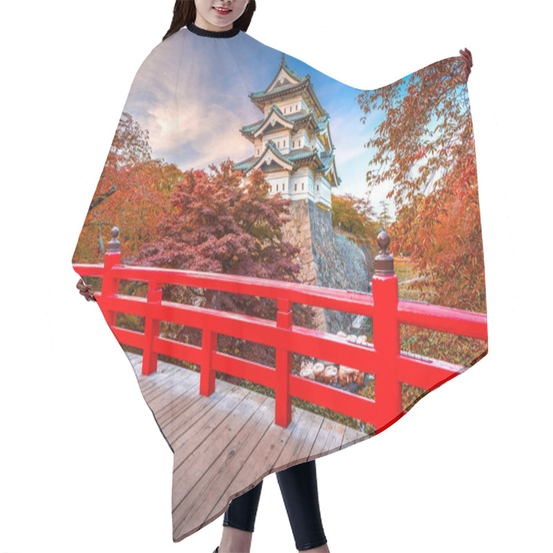 Personality  Hirosaski Castle, Japan Hair Cutting Cape