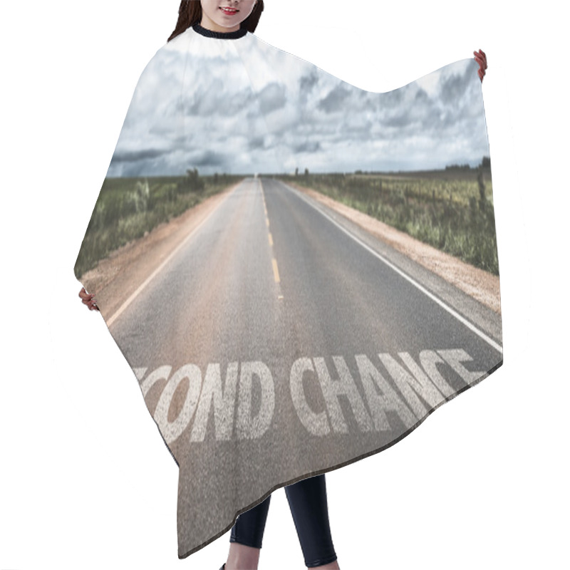 Personality  Second Chance On Road Hair Cutting Cape