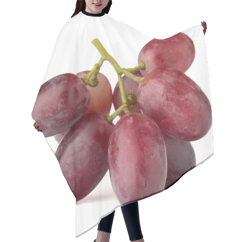 Personality  Red Grape Bunch  Hair Cutting Cape