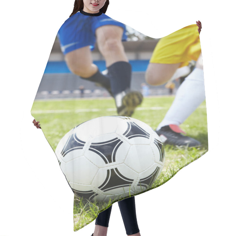 Personality  Soccer Ball Hair Cutting Cape