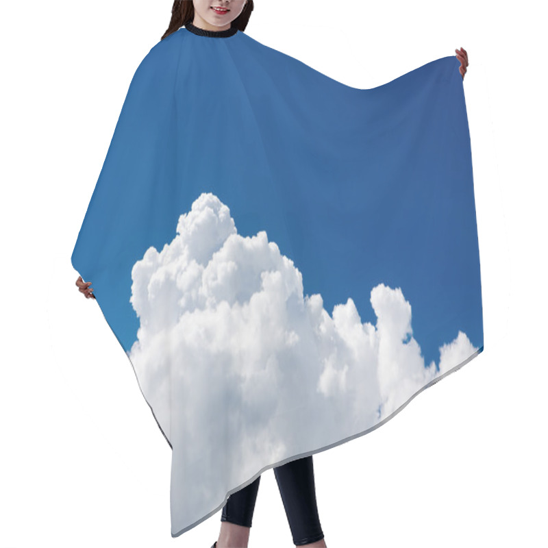 Personality  Clouds In Blue Sky Hair Cutting Cape