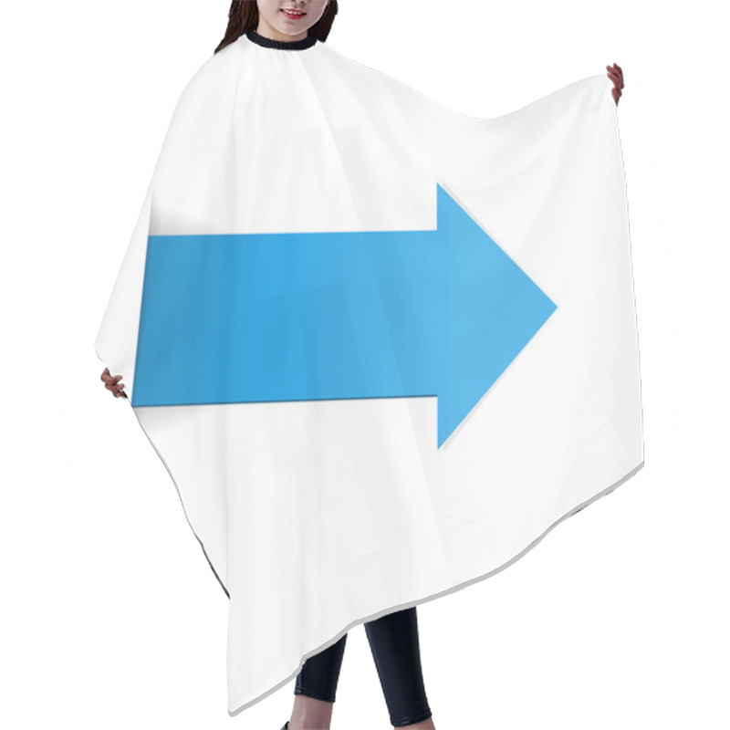 Personality  The Blue Arrow Hair Cutting Cape