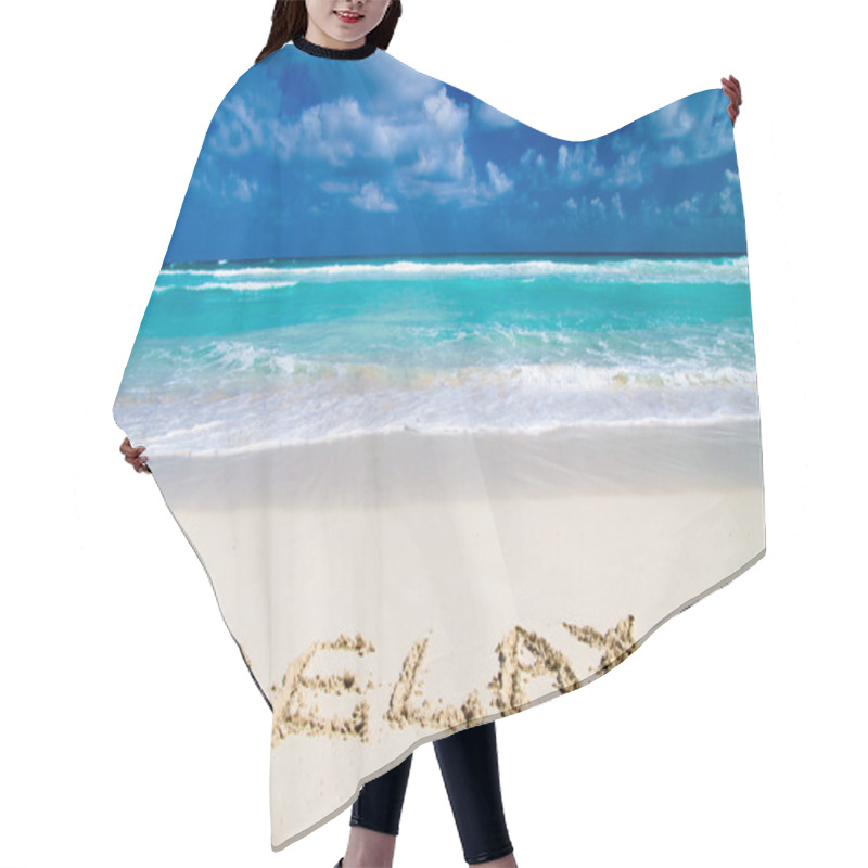 Personality  Beach Hair Cutting Cape