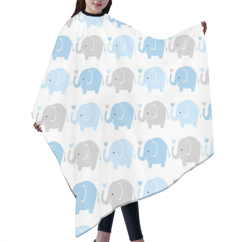 Personality  Cartoon Elephants Hair Cutting Cape