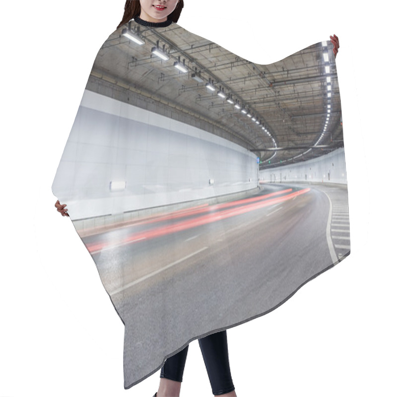 Personality  Interior Of An Urban Tunnel Hair Cutting Cape