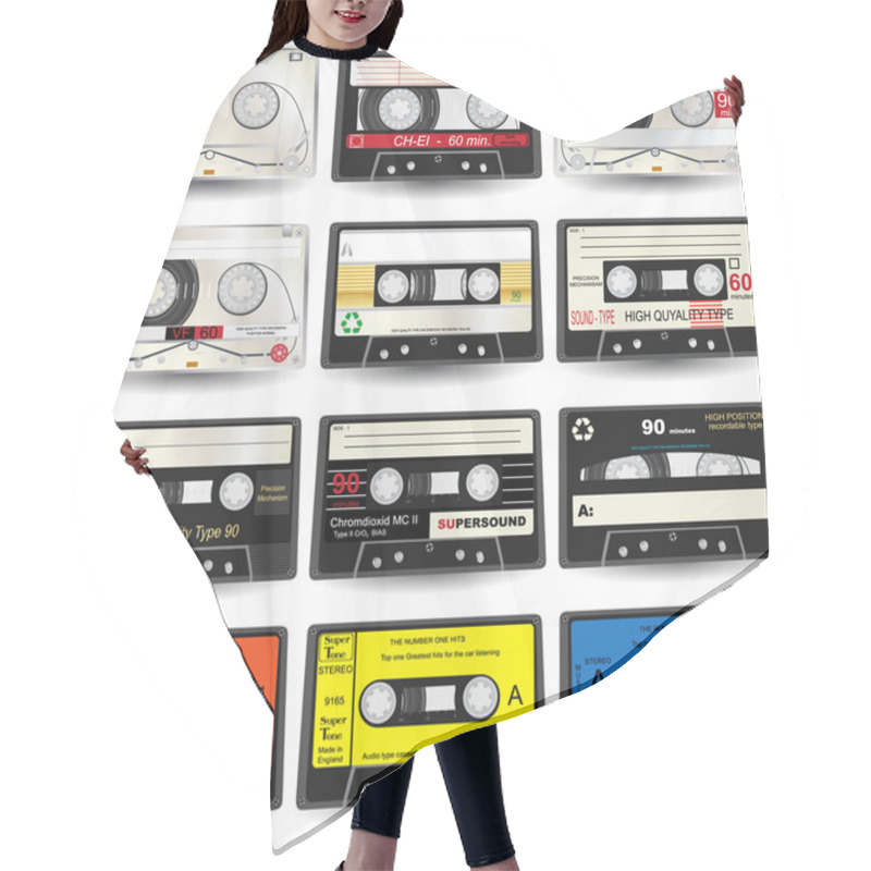 Personality  Cassettes Hair Cutting Cape