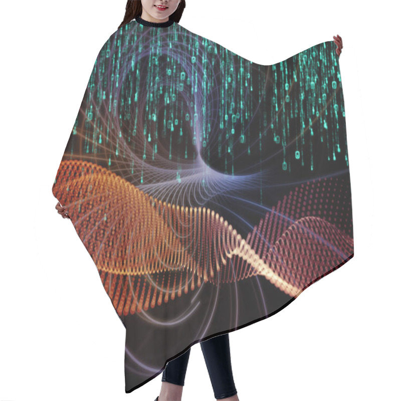 Personality  Number Abstraction Hair Cutting Cape