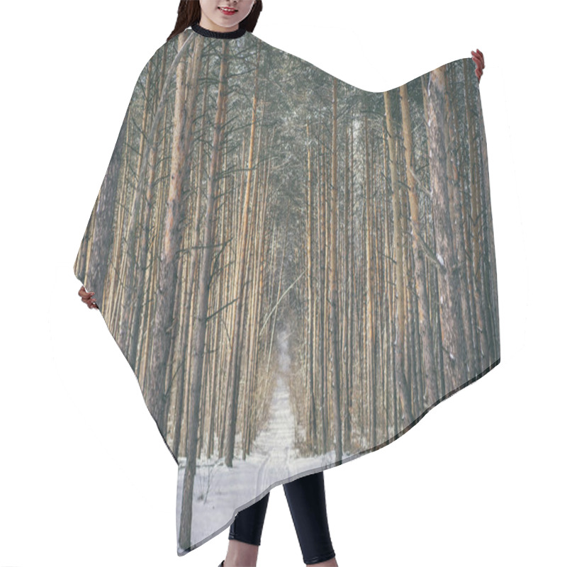 Personality  Forest Hair Cutting Cape