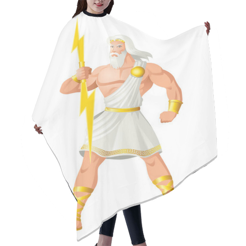 Personality  Zeus The Father Of Gods And Men Hair Cutting Cape